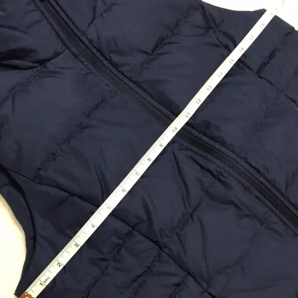 Lands End Down Puffer Vest Size Small (6-8)