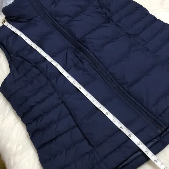 Lands End Down Puffer Vest Size Small (6-8)