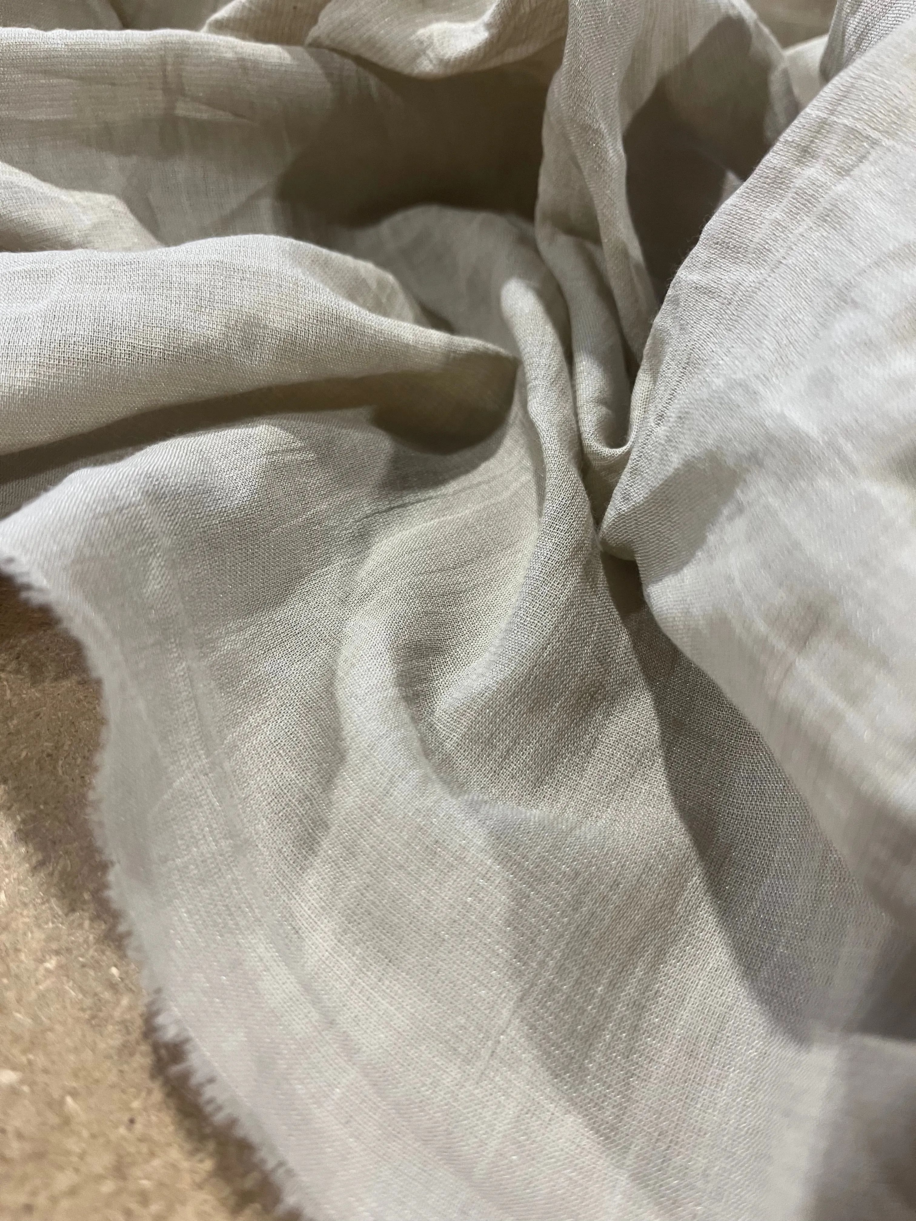 LC BERNADETTE 009 voile cotton with inox ( memory)