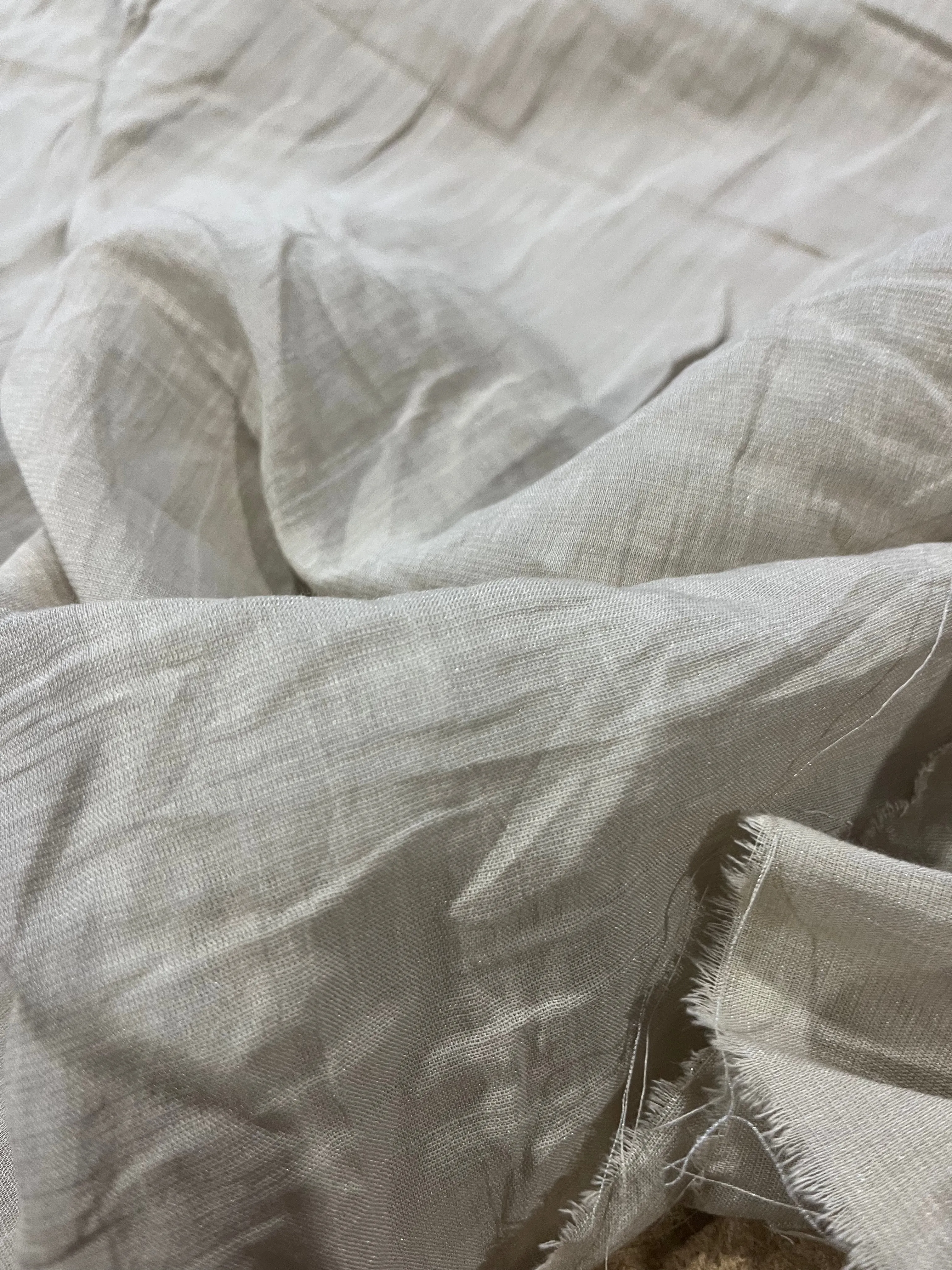 LC BERNADETTE 009 voile cotton with inox ( memory)
