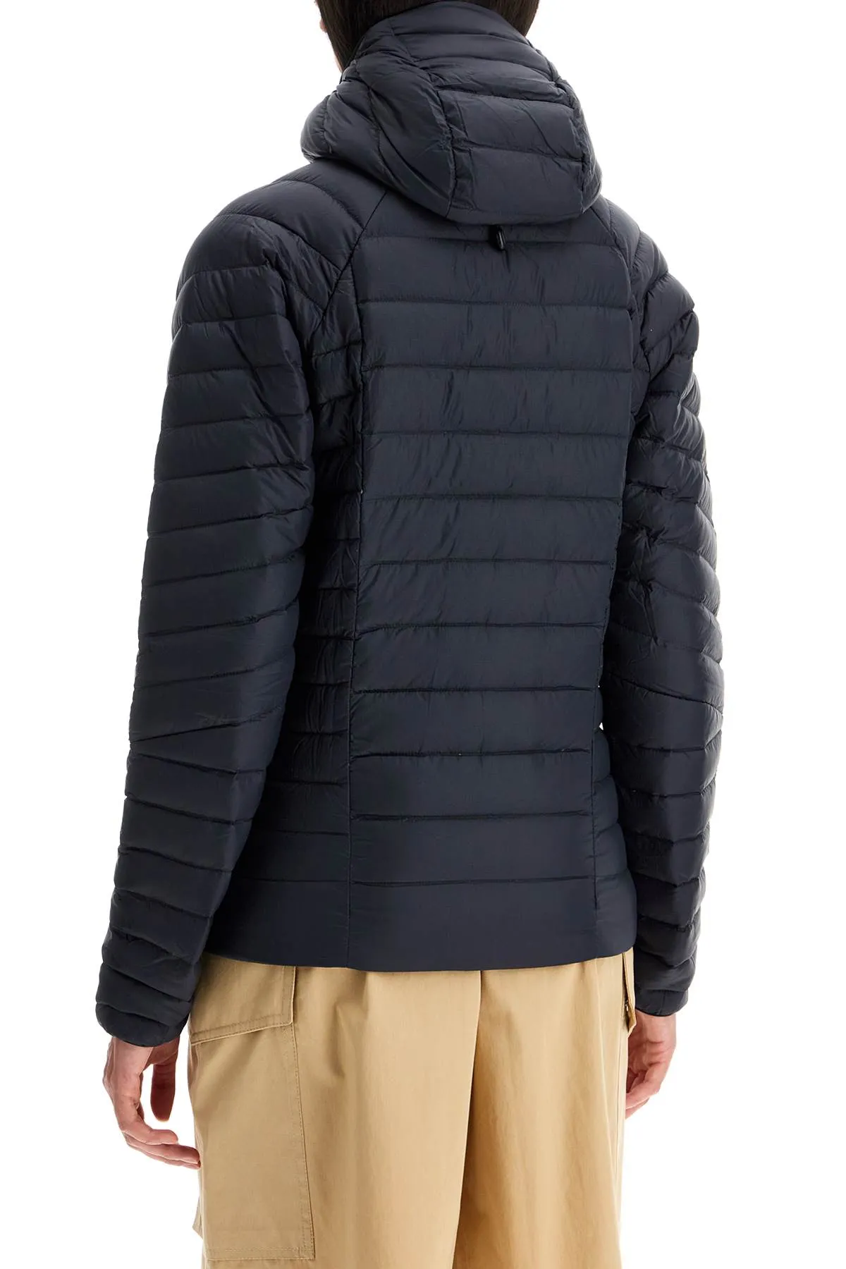 lightweight women's down sweater hood