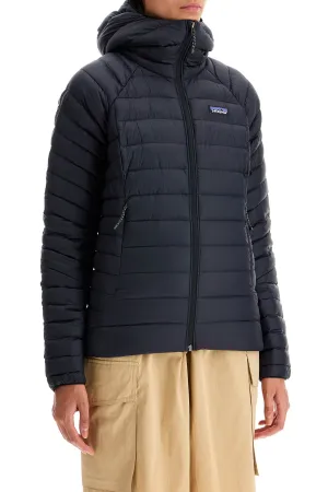 lightweight women's down sweater hood
