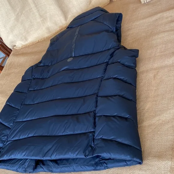 LLBEAN Boundless Black Down Puff Zipper Vest
