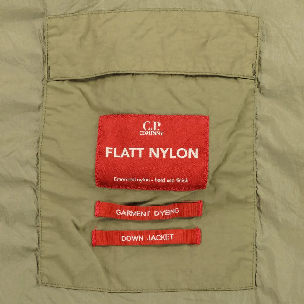 Long Flatt Nylon Down Lens Jacket