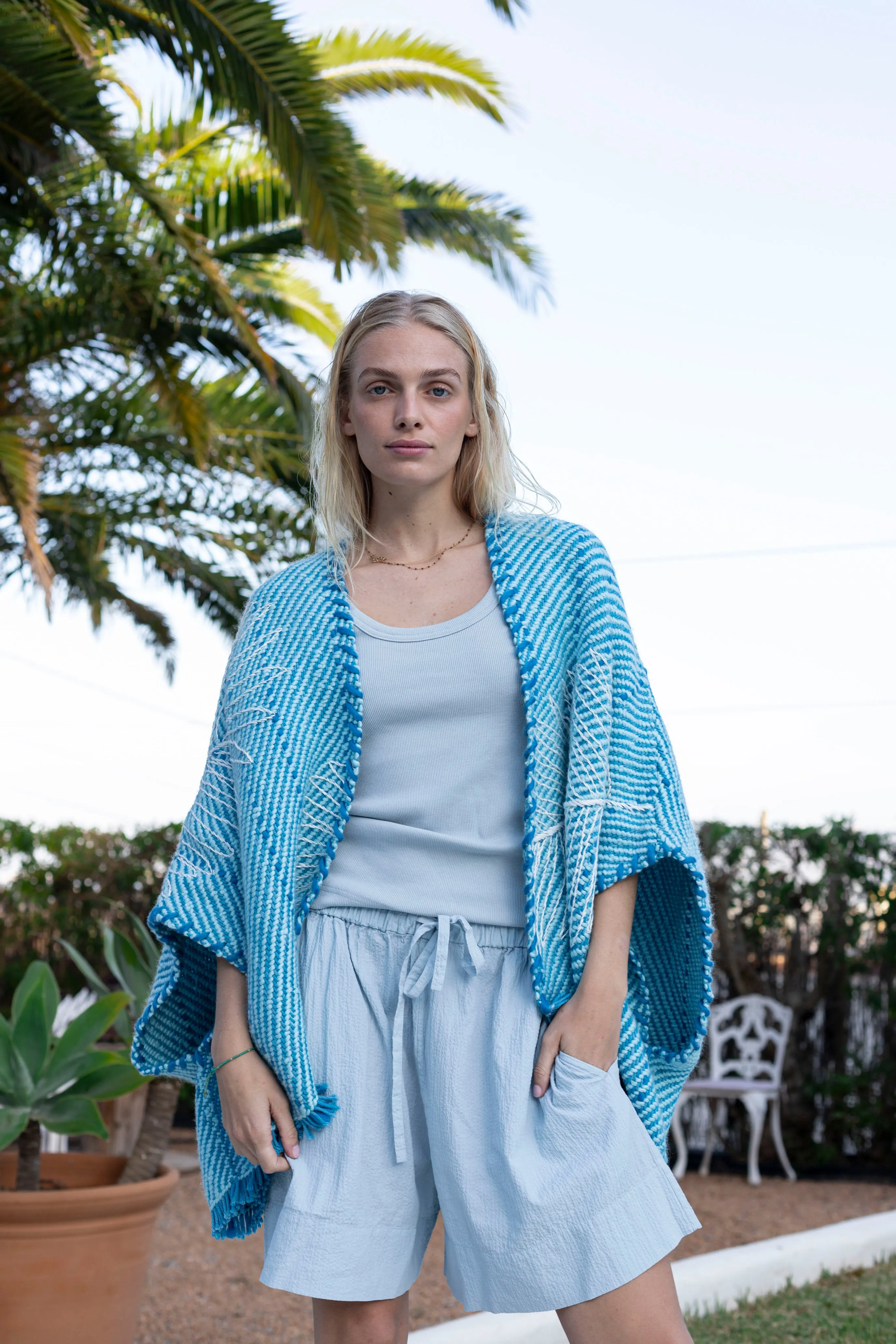 Lose Cardigan Bella - Palmetto - Neptune
