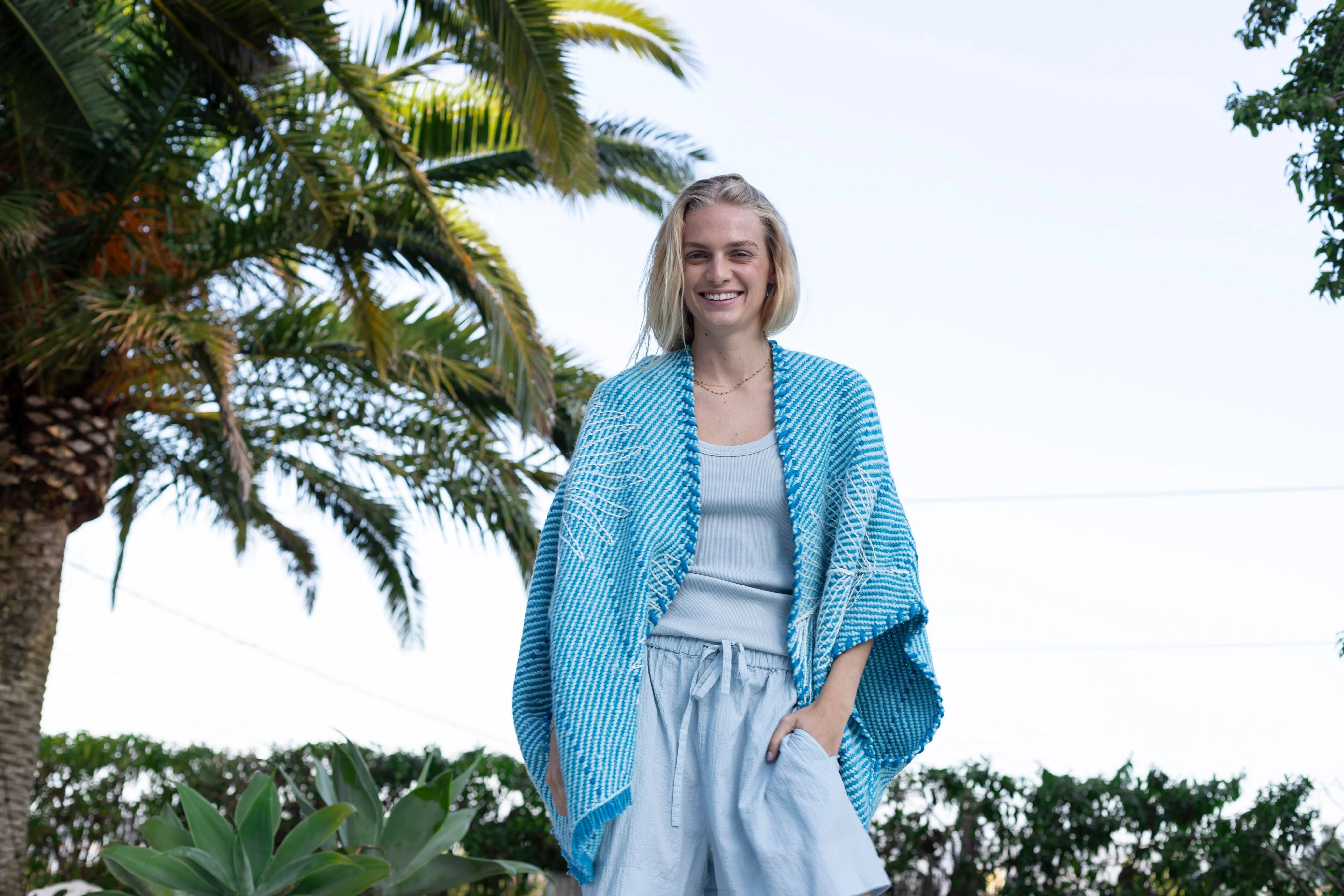 Lose Cardigan Bella - Palmetto - Neptune