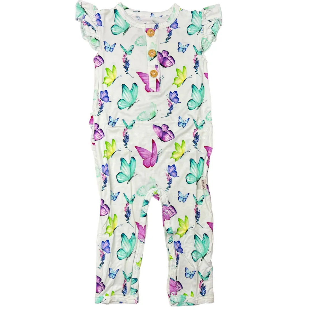 Lucy Cap Sleeve Romper