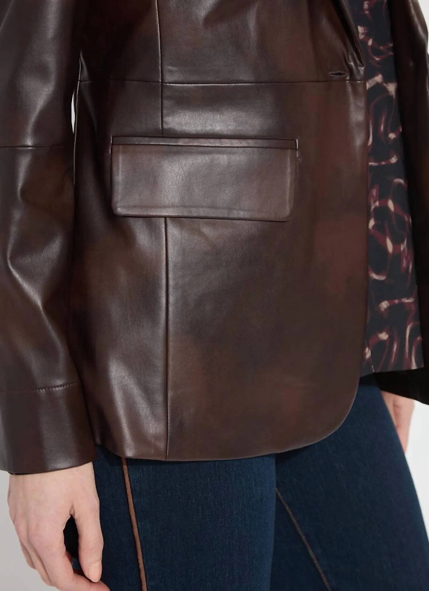 Lysse - Natalia Distressed Vegan Blazer