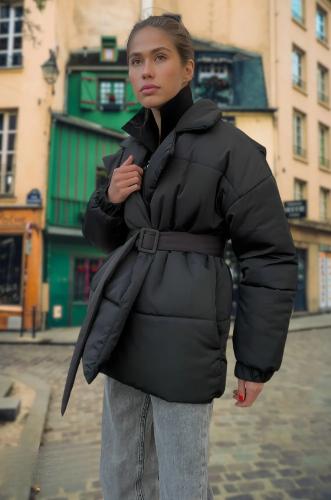 Mabble Puffer - Opulent Winter Jacket for Woman