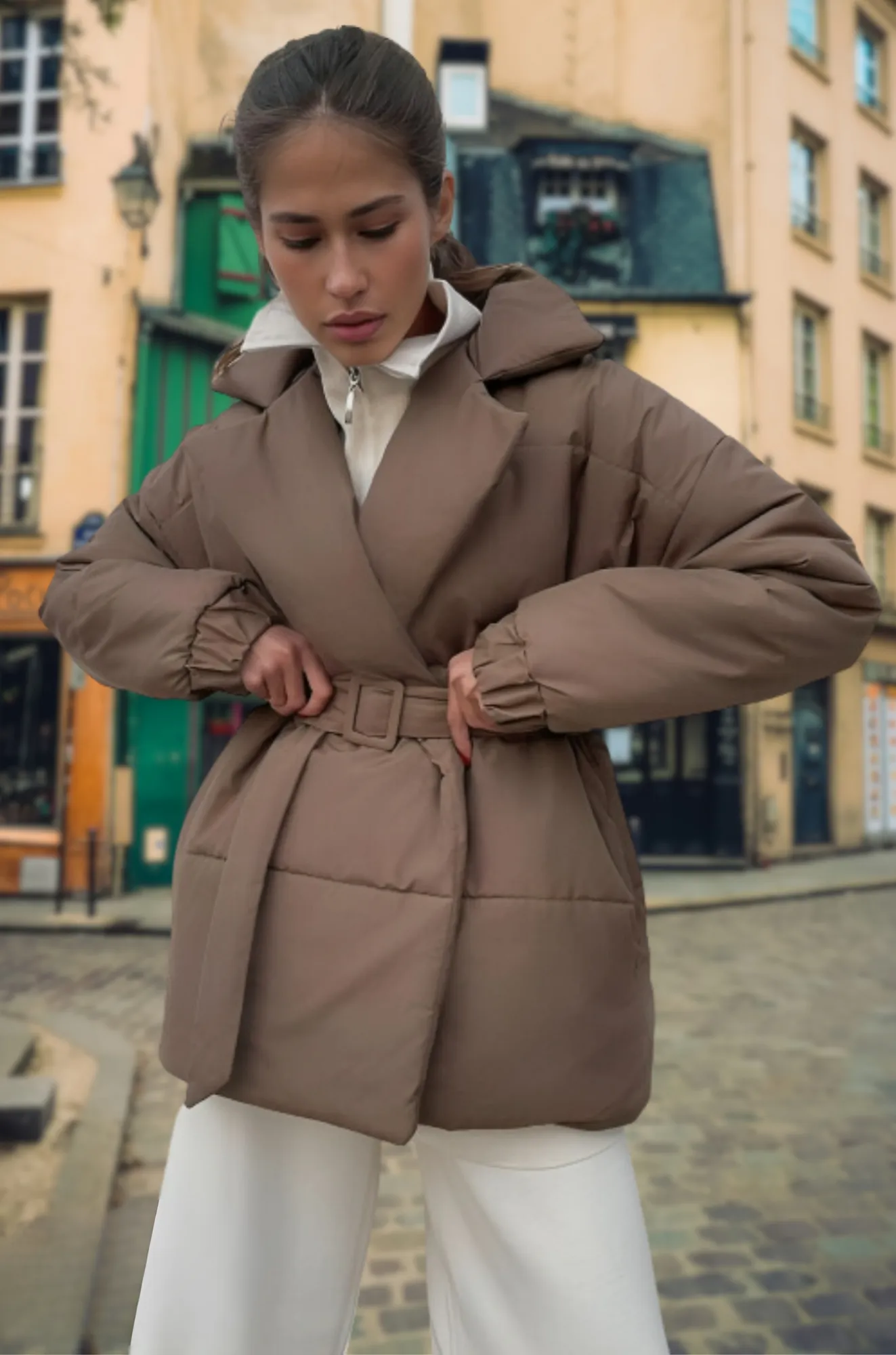 Mabble Puffer - Opulent Winter Jacket for Woman