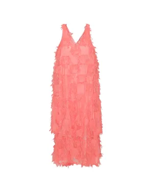 Magda Dress - Coral