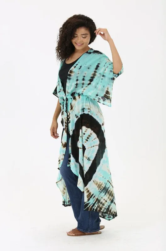 MAGIC DANCE TIE DYE KIMONO