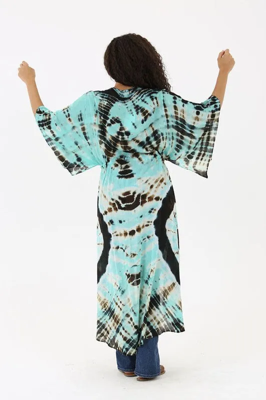 MAGIC DANCE TIE DYE KIMONO