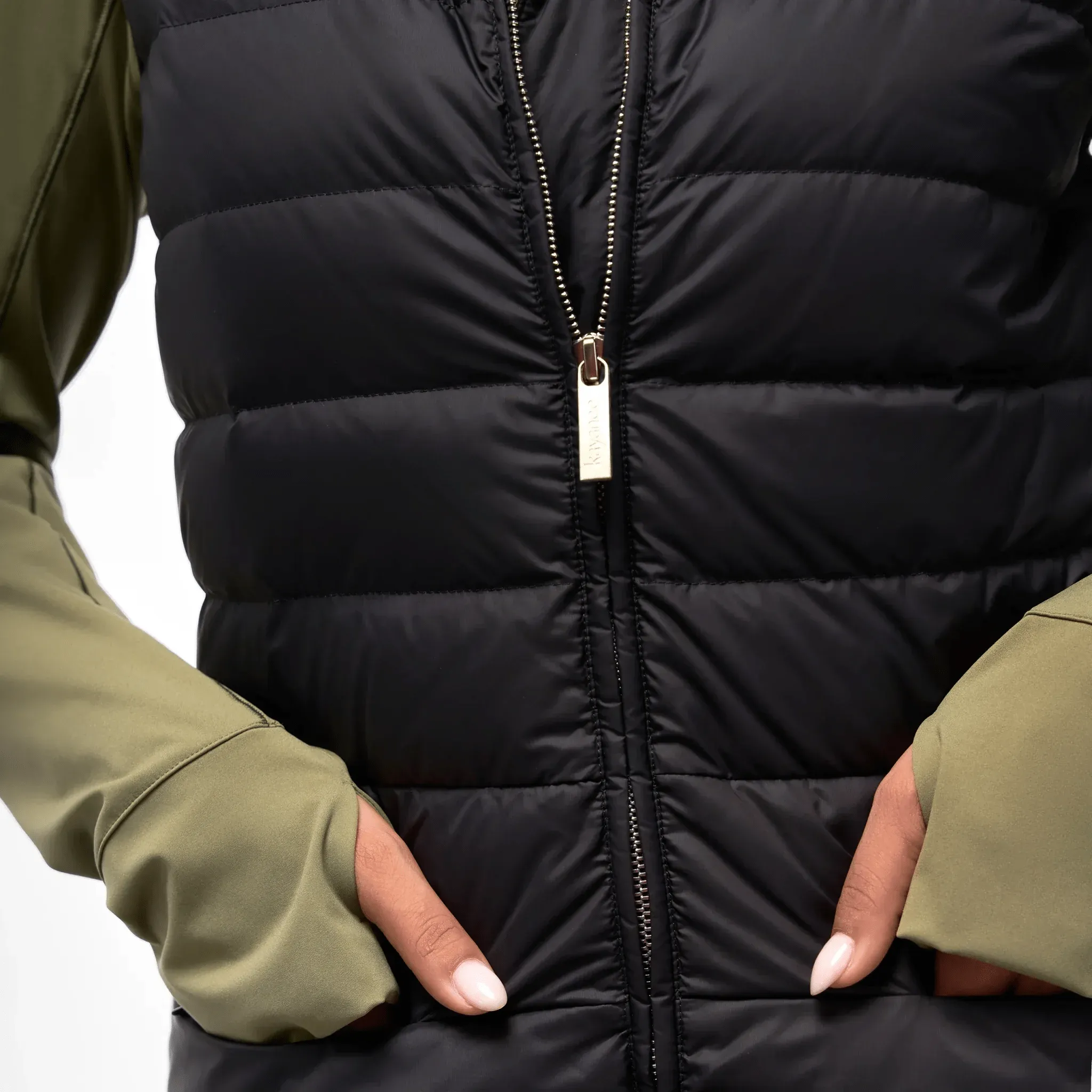 Maxi Puffer Gilet - SEASONAL BLACK