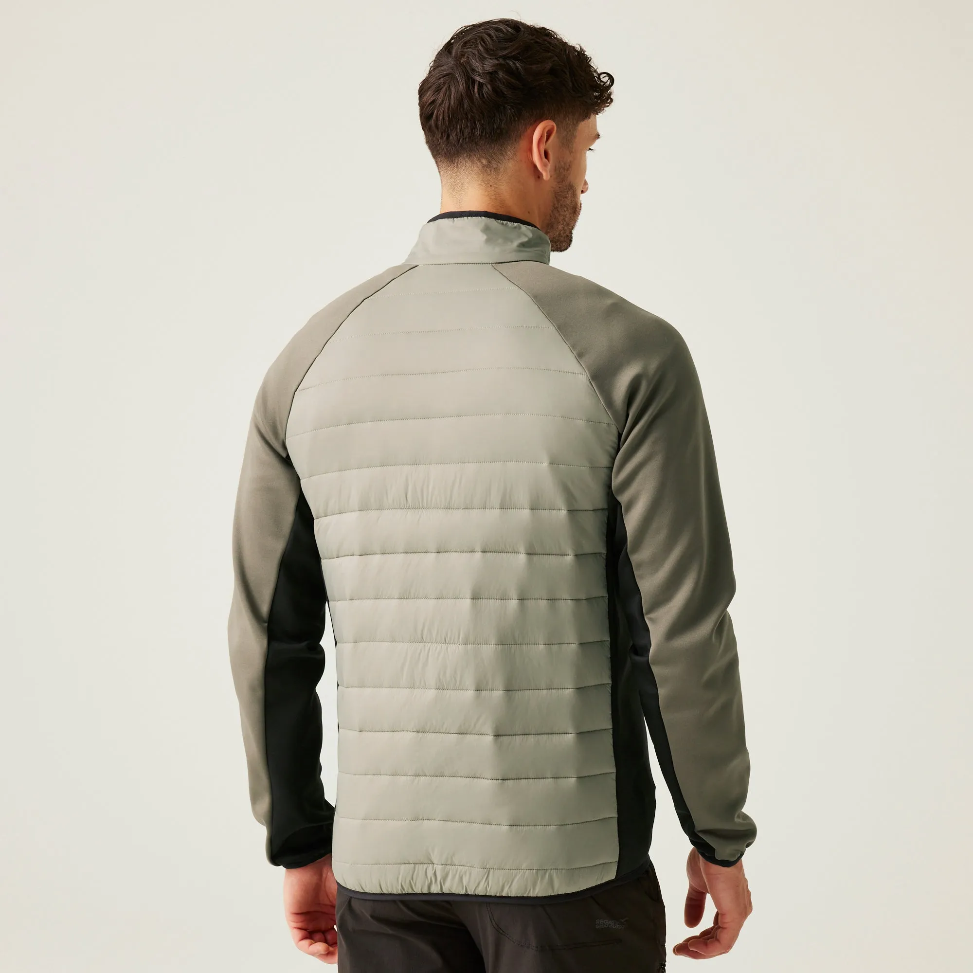 Men's Clumber IV Hybrid Jacket | Gold Sand Treetop Black