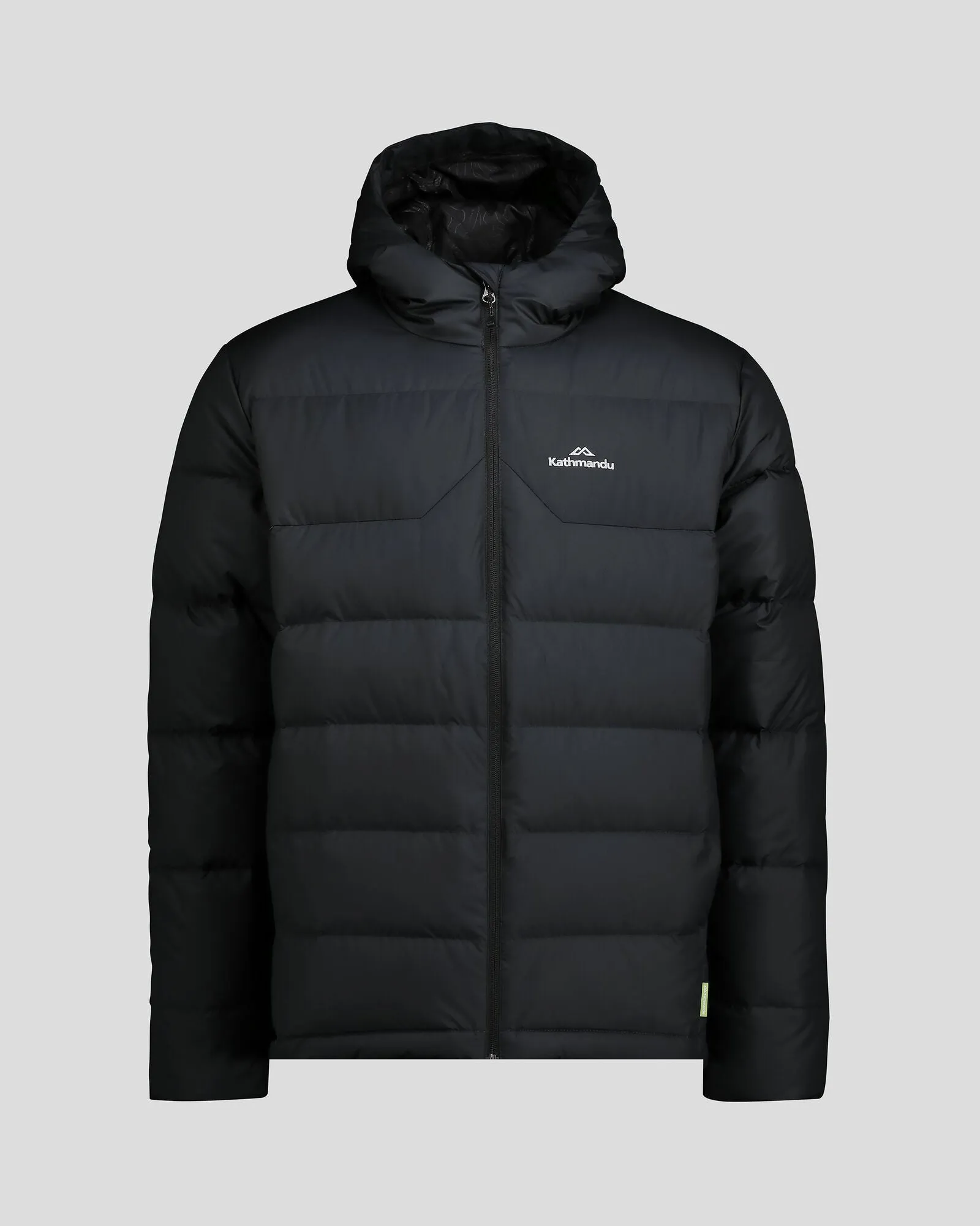 Men's Epiq Hooded Down Jacket - Black/Black