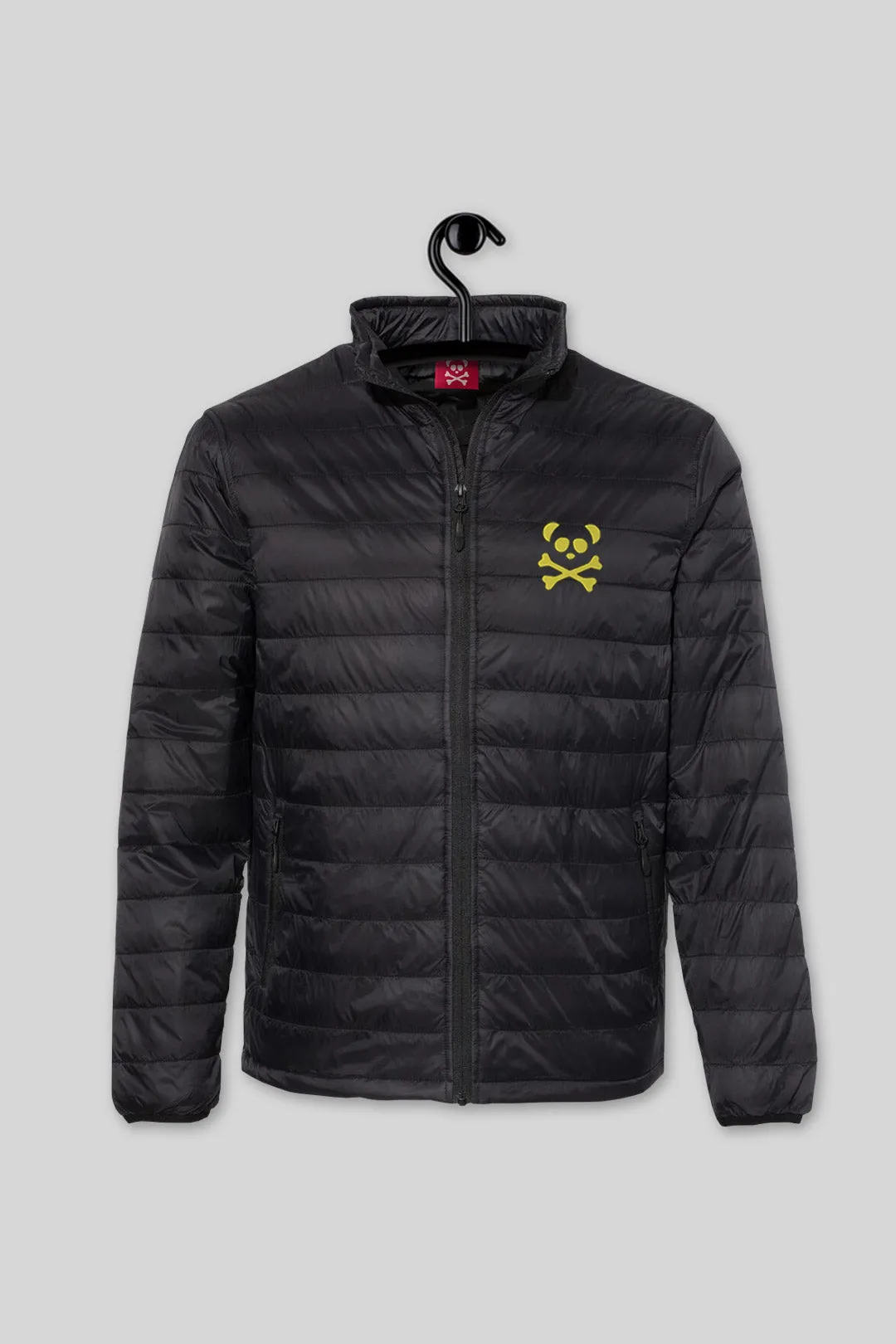 Men's Toasty Puffer Jacket - Yellow Logo