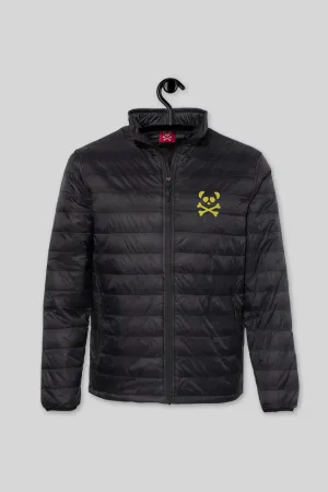 Men's Toasty Puffer Jacket - Yellow Logo