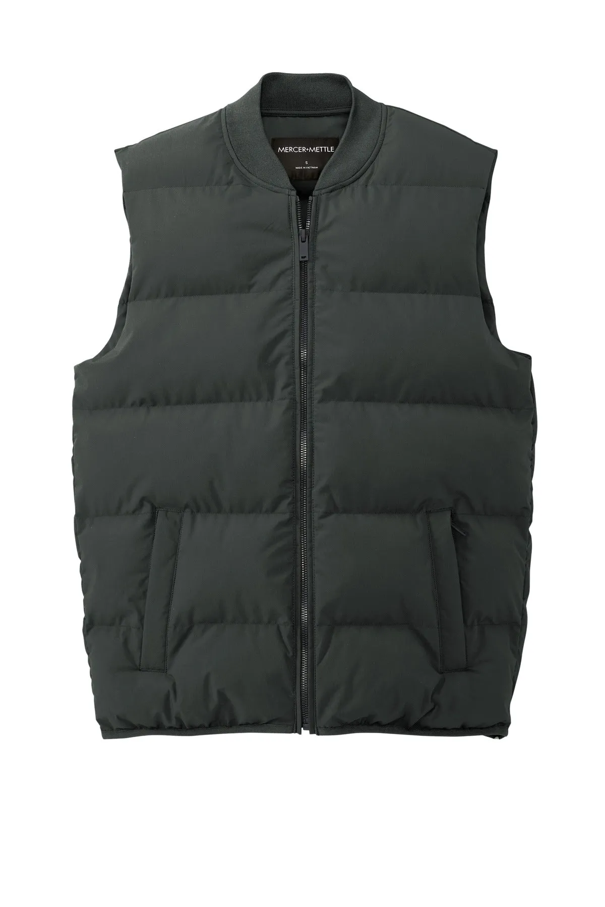 Mercer Mettle Puffy Vest MM7214 Anchor Grey