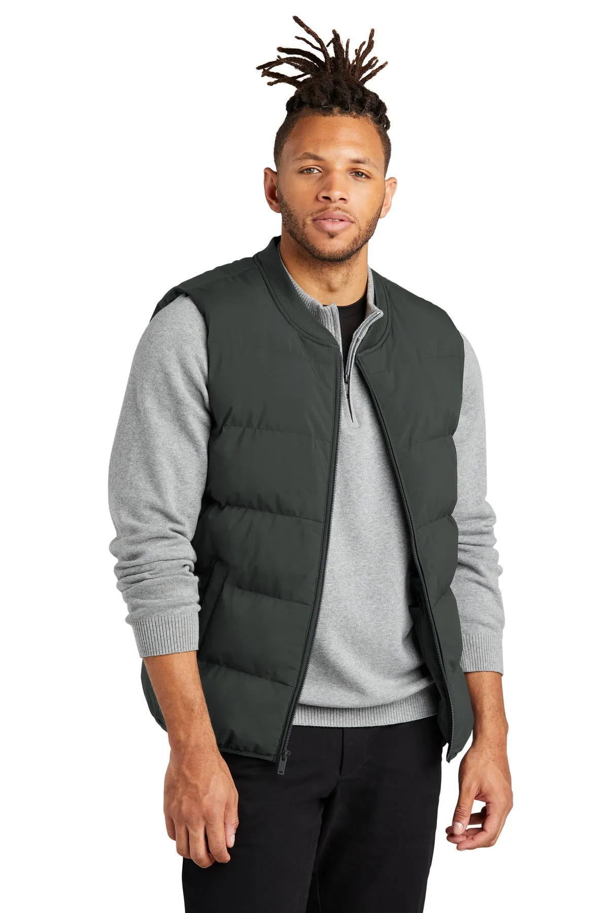 Mercer Mettle Puffy Vest MM7214 Anchor Grey
