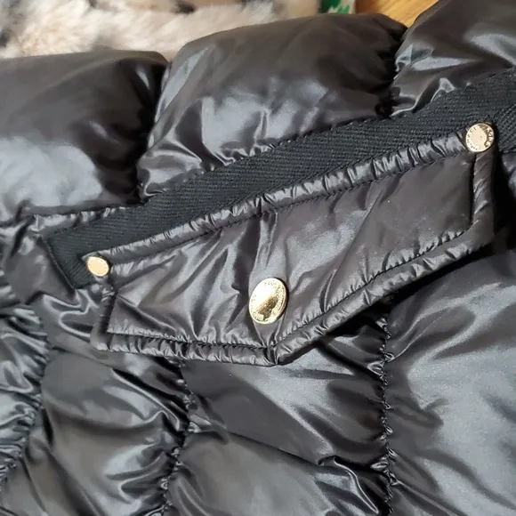 MICHAEL Michael Kors Down Puffer Vest Black Size M