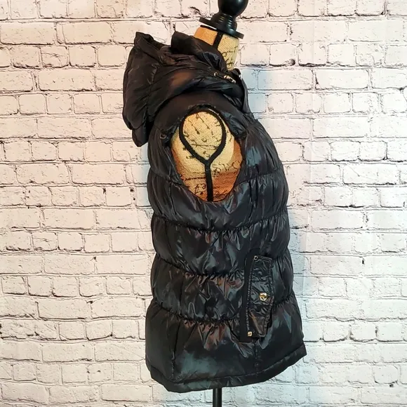 MICHAEL Michael Kors Down Puffer Vest Black Size M