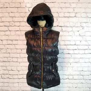 MICHAEL Michael Kors Down Puffer Vest Black Size M