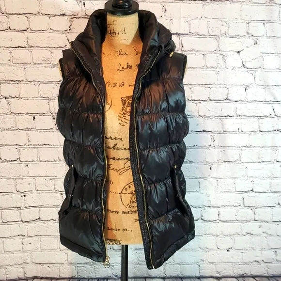 MICHAEL Michael Kors Down Puffer Vest Black Size M