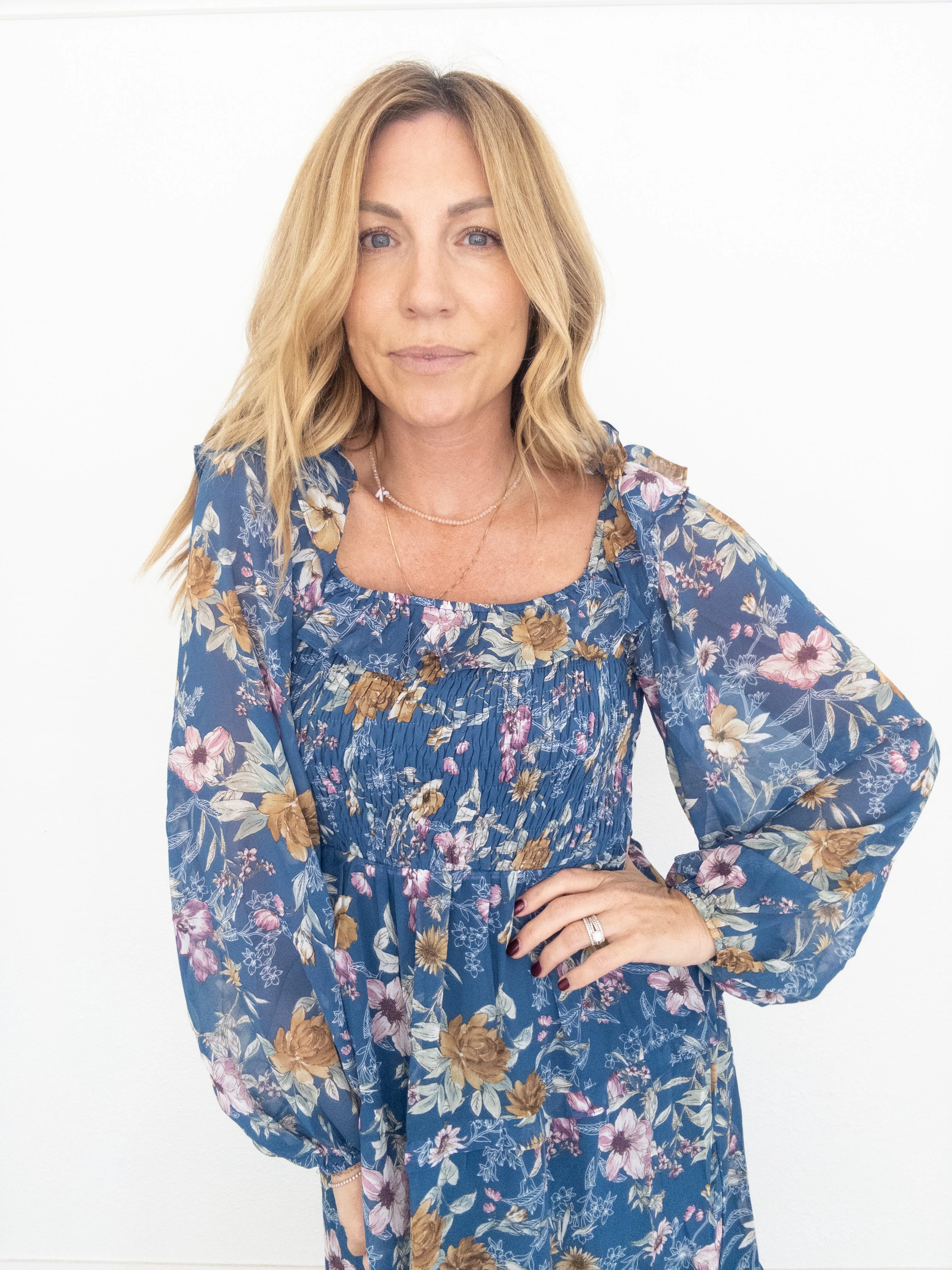 Midnight Moves Midi Dress