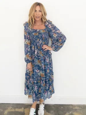 Midnight Moves Midi Dress