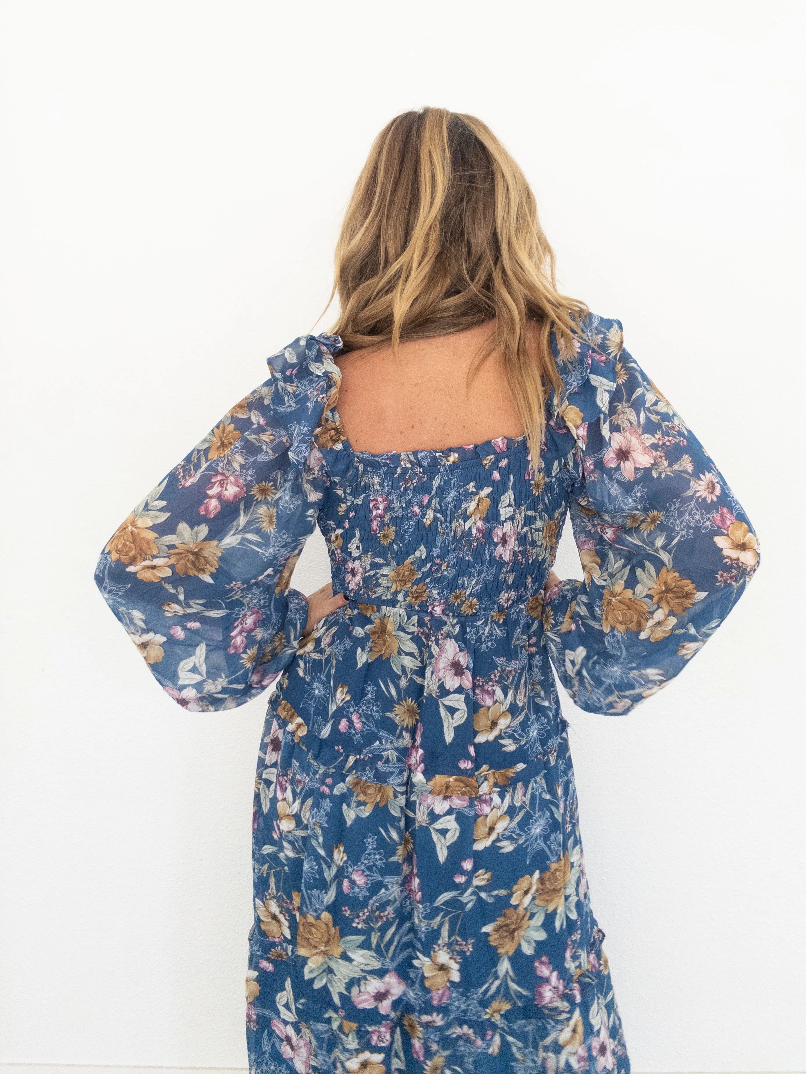 Midnight Moves Midi Dress