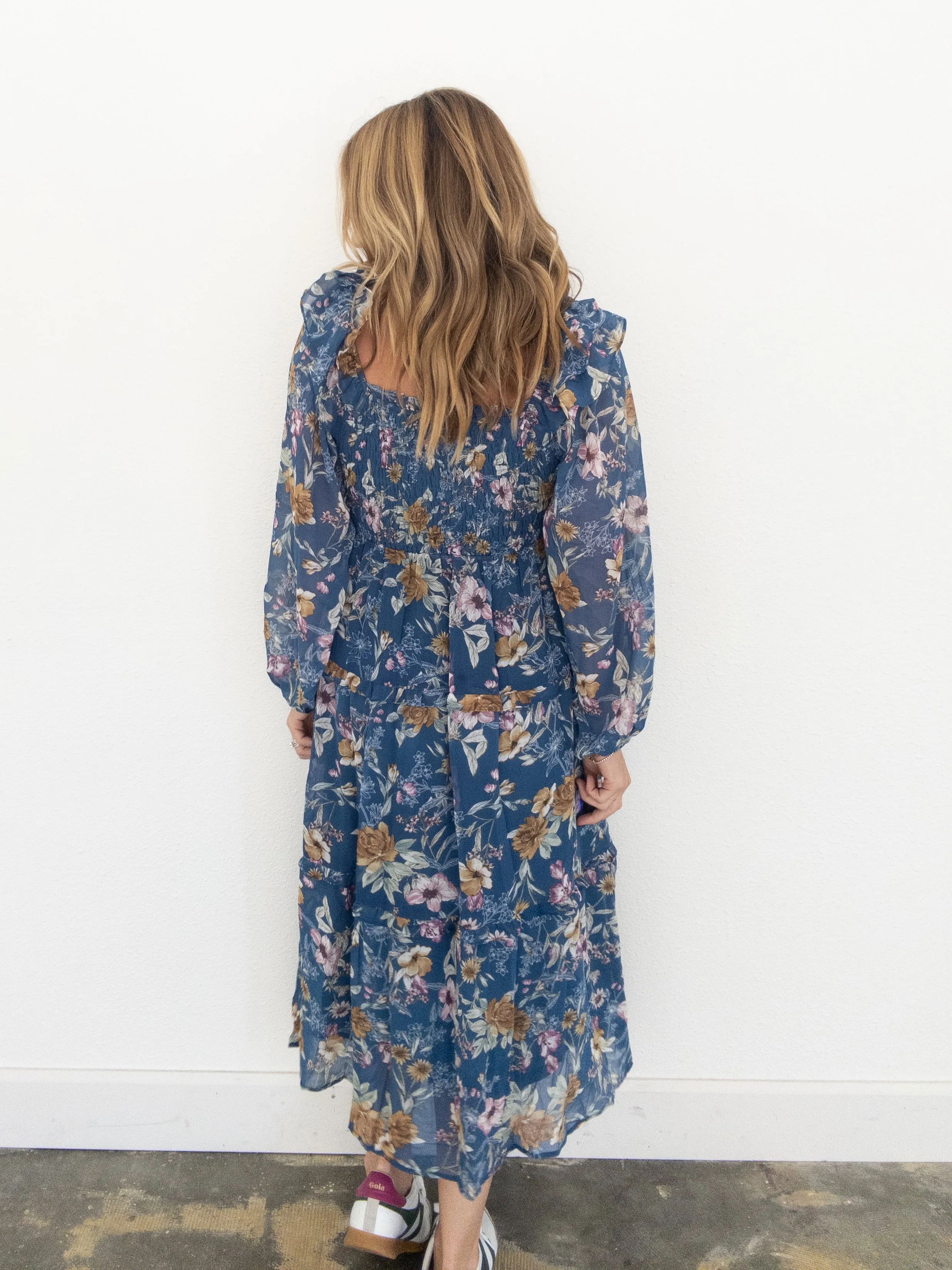 Midnight Moves Midi Dress