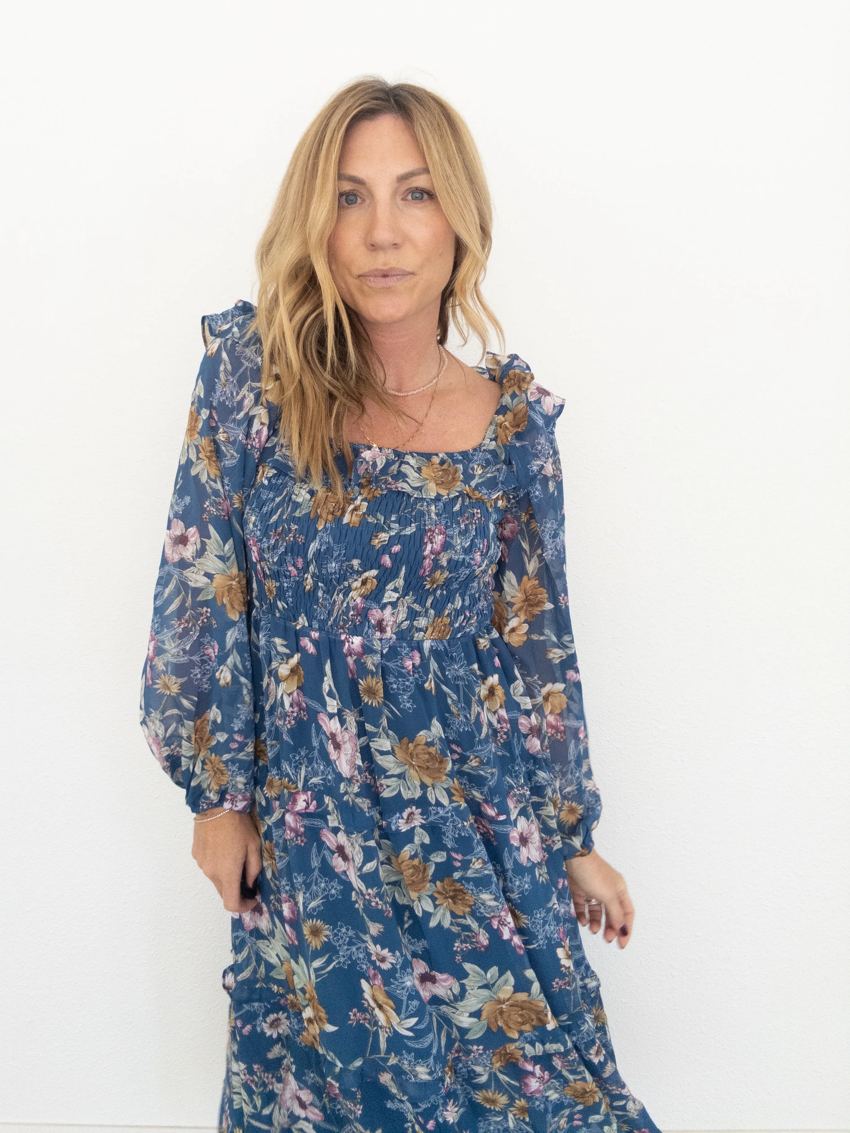 Midnight Moves Midi Dress