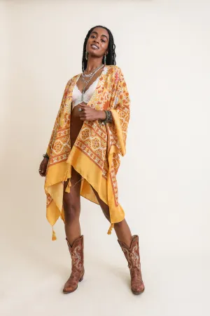 Moroccan Touch Tapestry Kimono - 4 colors