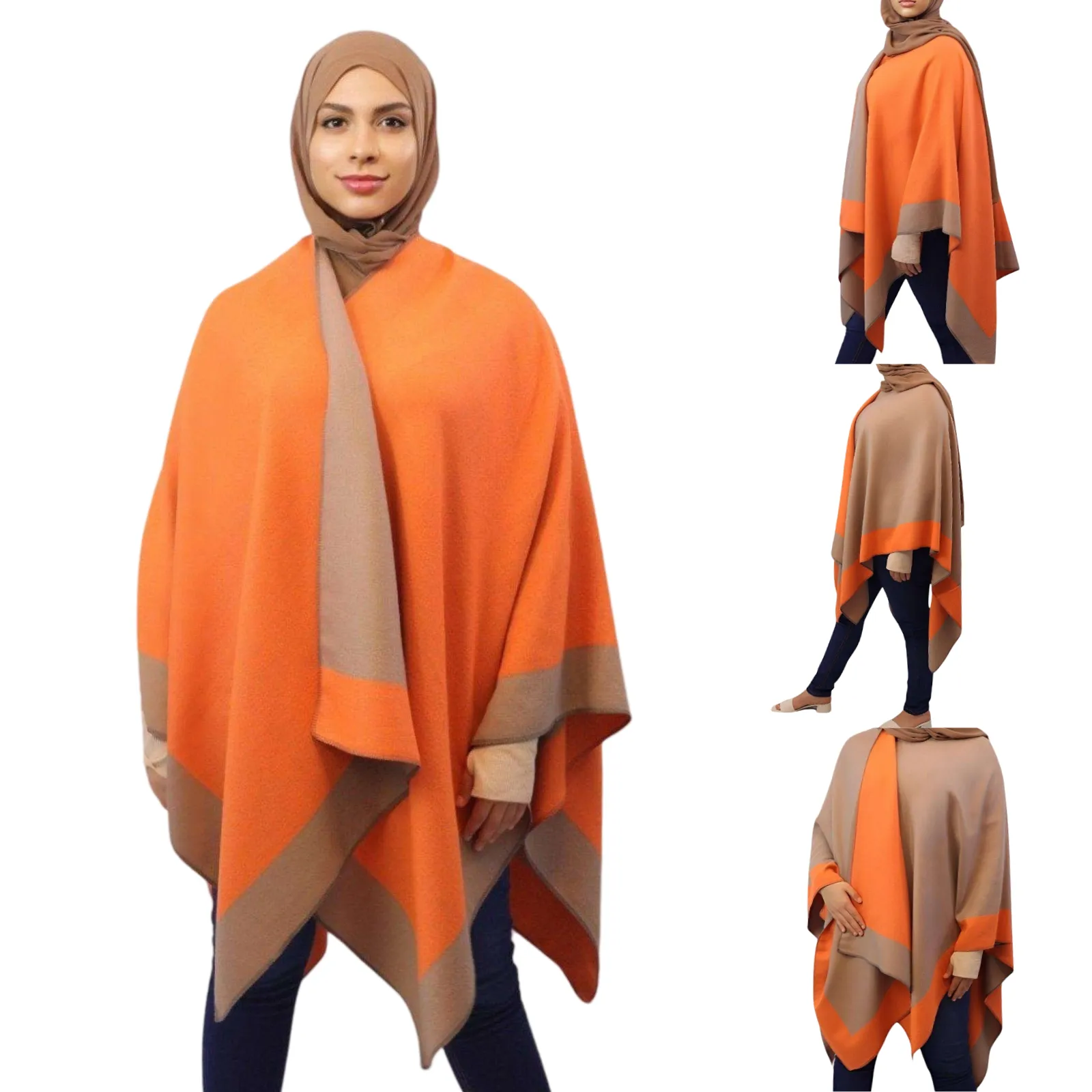 Muriha Reversible Ponchos