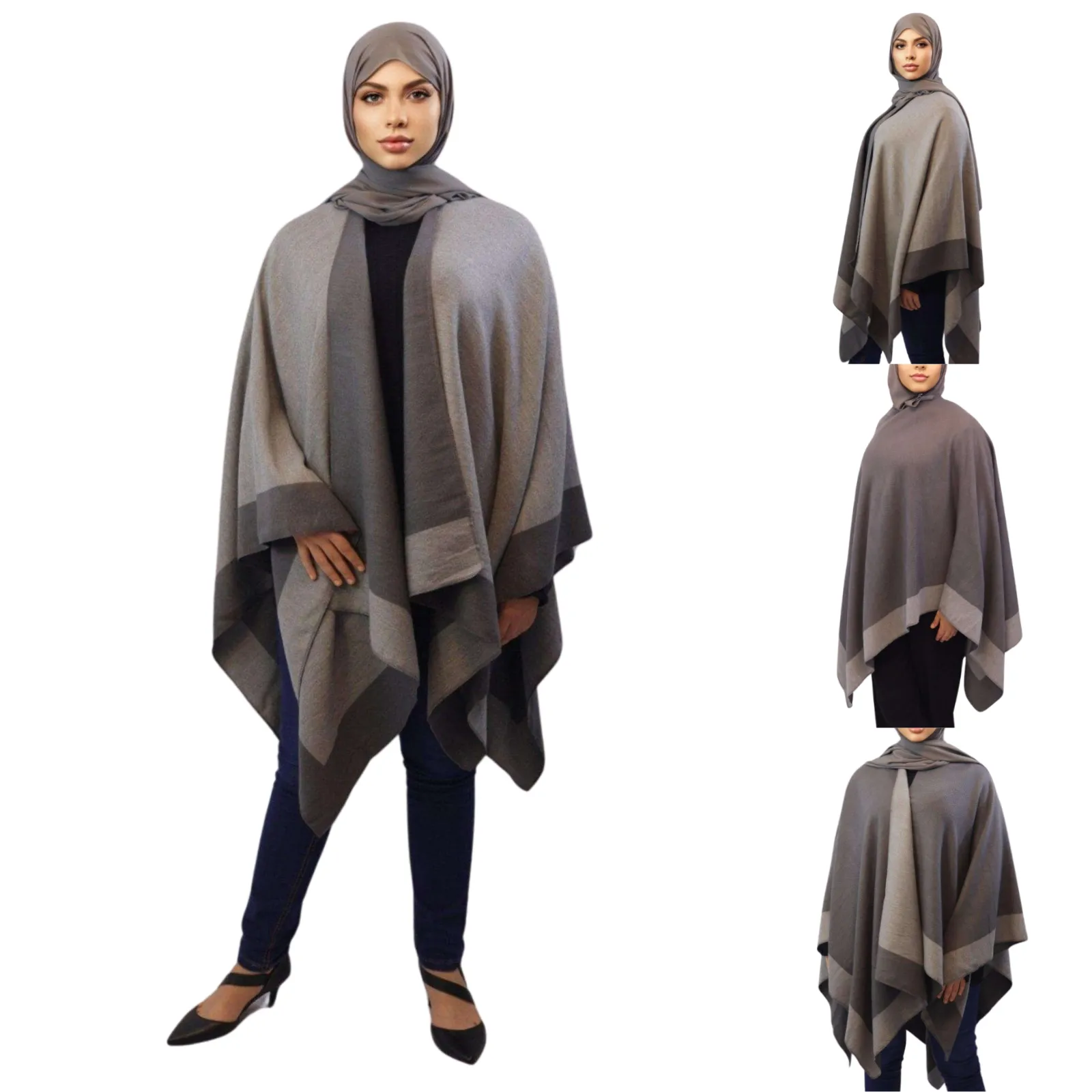 Muriha Reversible Ponchos