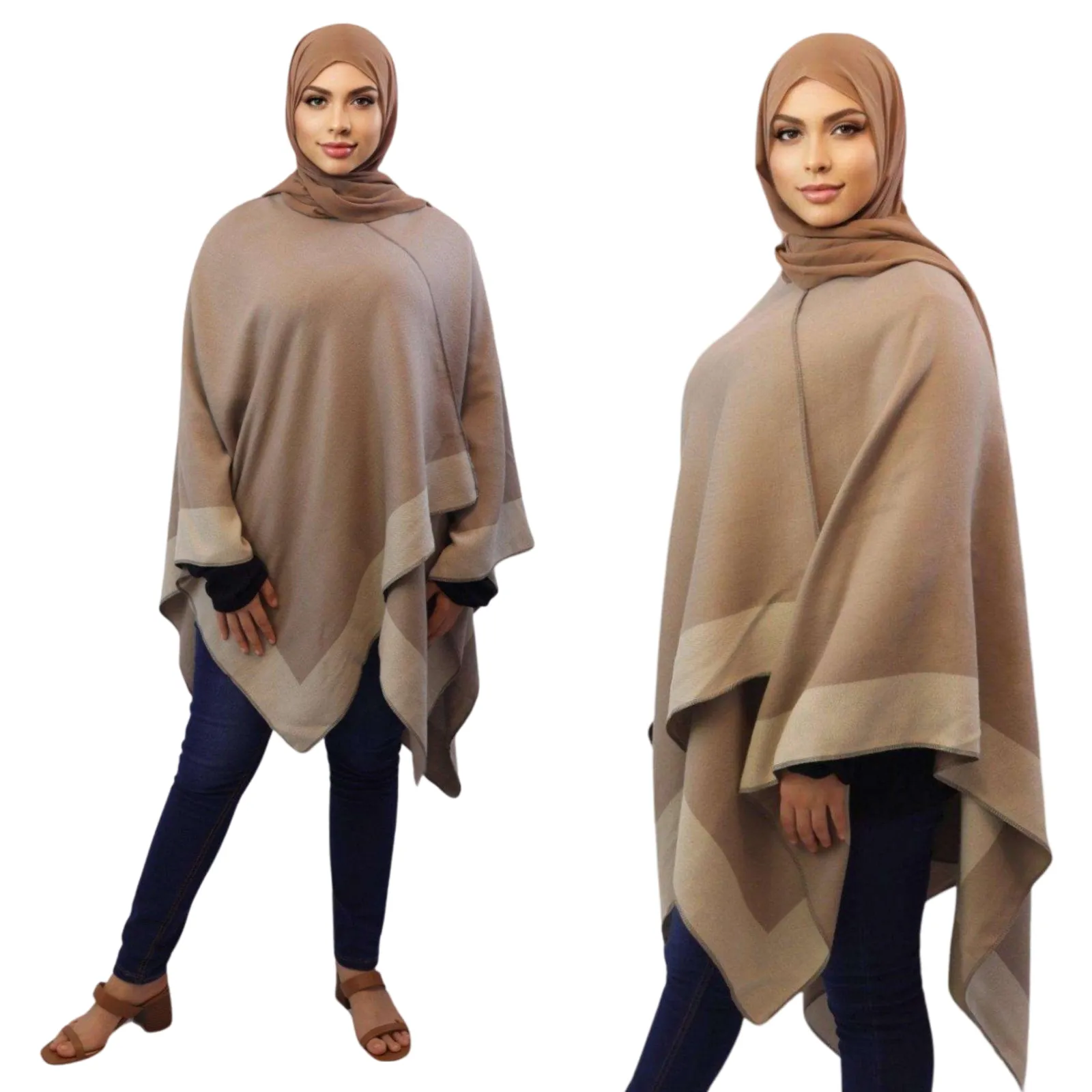 Muriha Reversible Ponchos