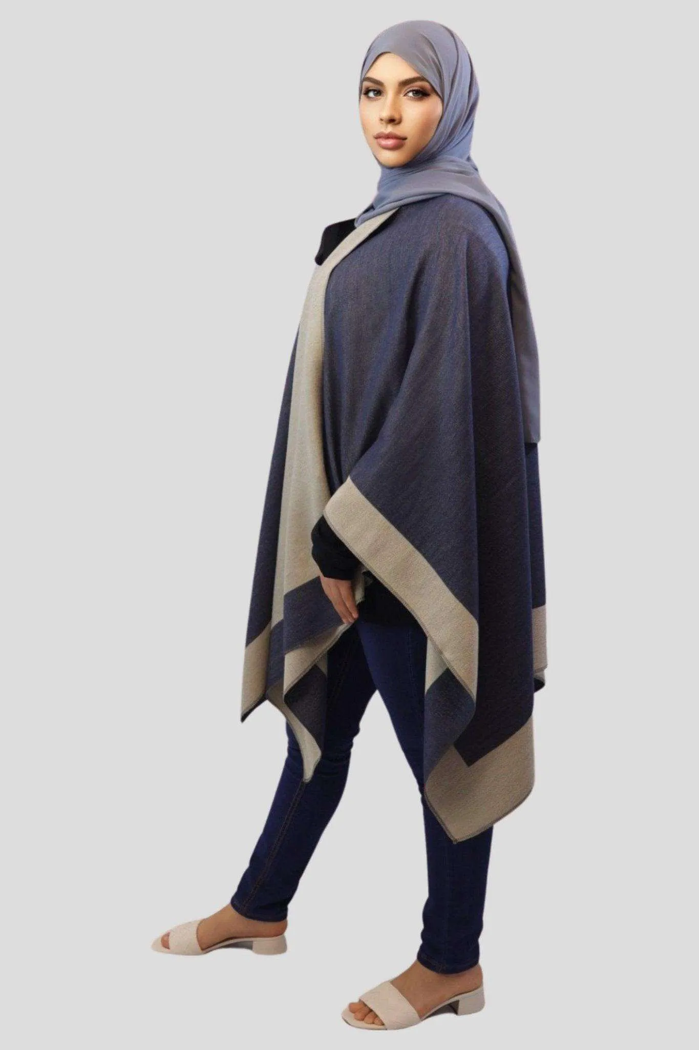 Muriha Reversible Ponchos