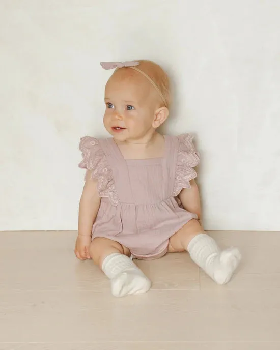 Naomi Romper-Lavender