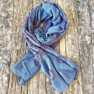 NAT VISCOSE SCARF/SARONG 100X195cm