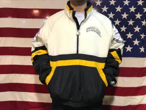 NFL Pittsburgh Steelers 90’s Nylon Vintage Mens Pro Line Starter Jacket