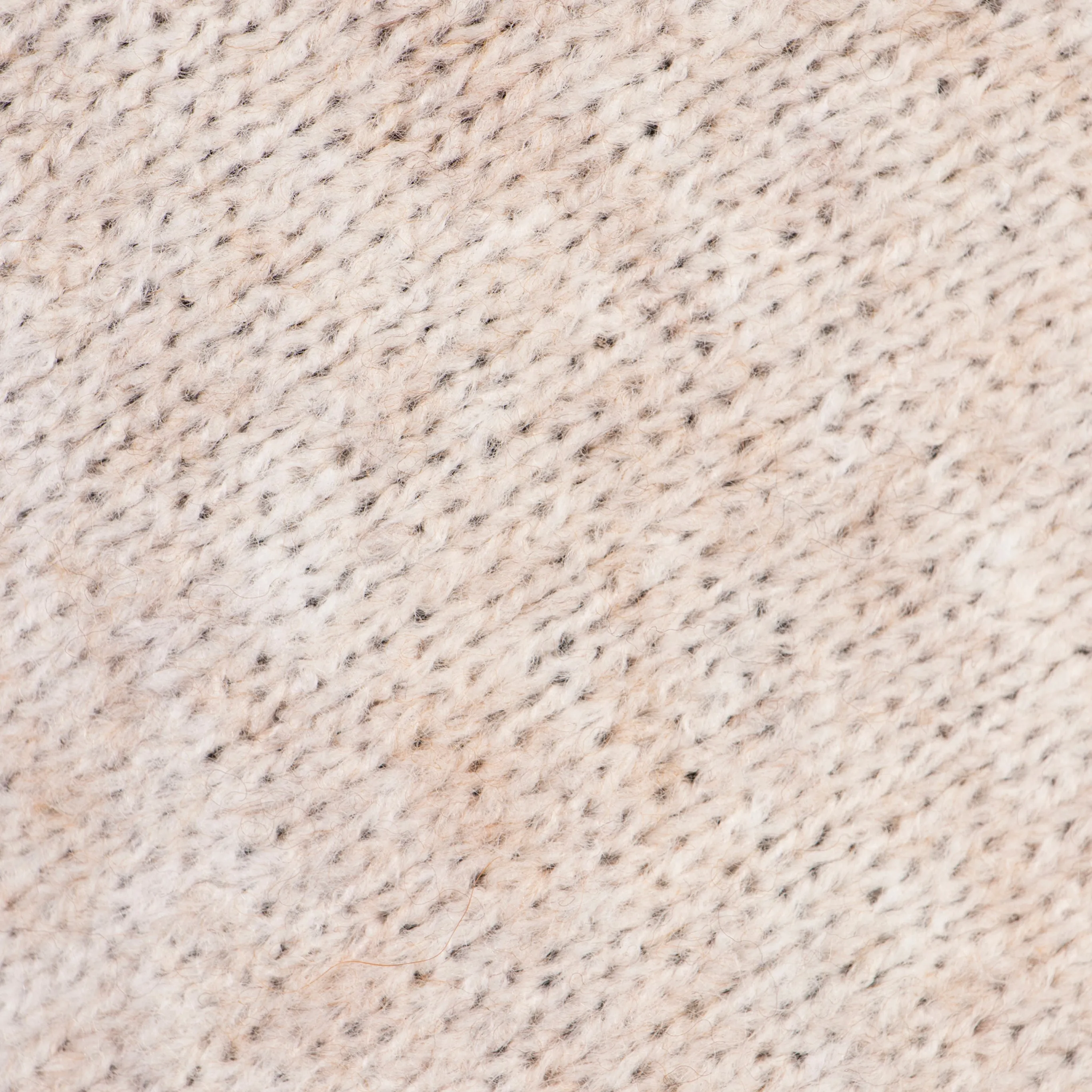 Nina Knitted Poncho - Cream