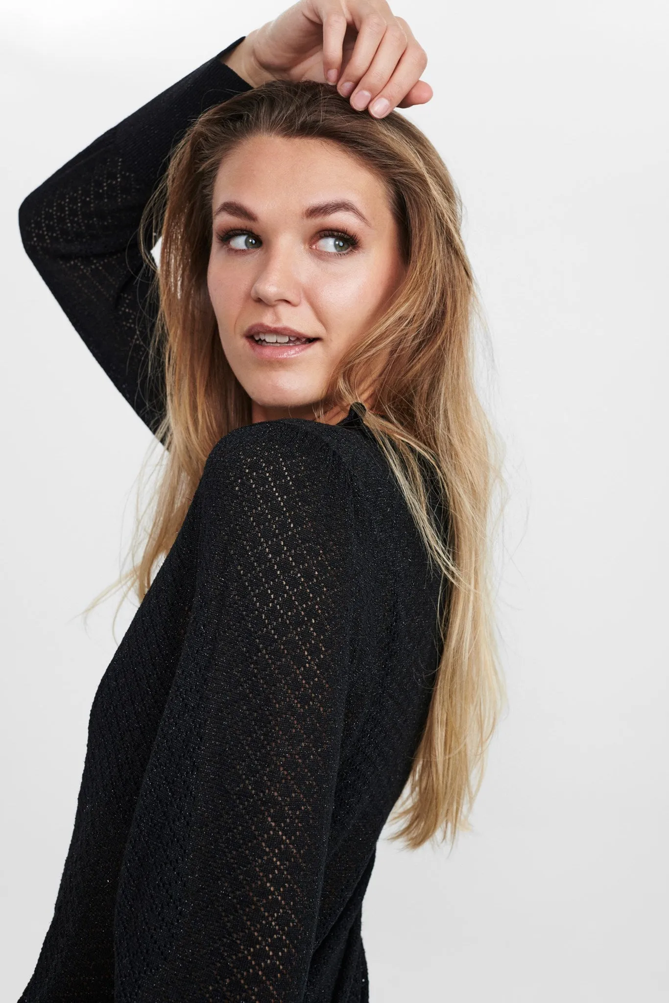 NUCHANTARA CARDIGAN - Caviar