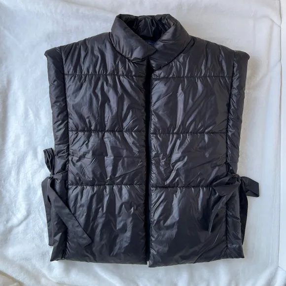 NWT Anthropologie Pilcro Packable Puffer Vest in Black One Size