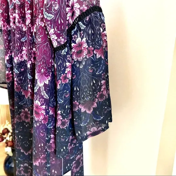 NWT Nanette Lepore Chiffon Shift Dress. Size 8