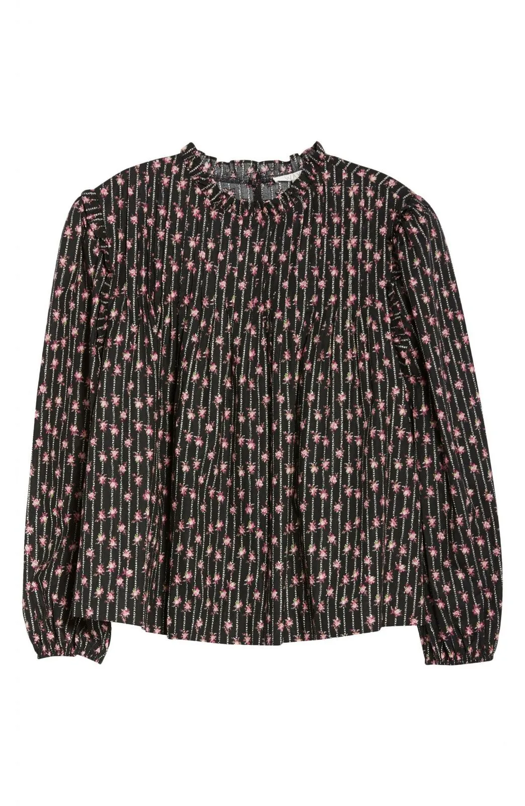 NWT Wayf Womens Plus Size Linford Floral Pintuck Top. 70603WP Plus 2X