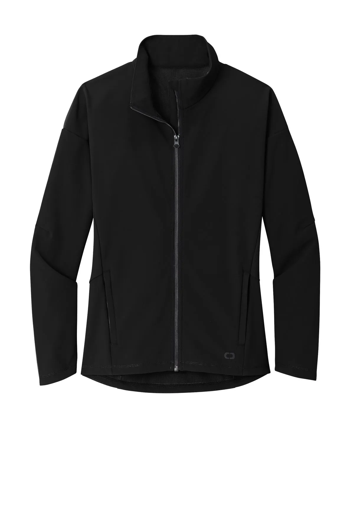 OGIO Women's Commuter Full-Zip Soft Shell LOG755 Blacktop