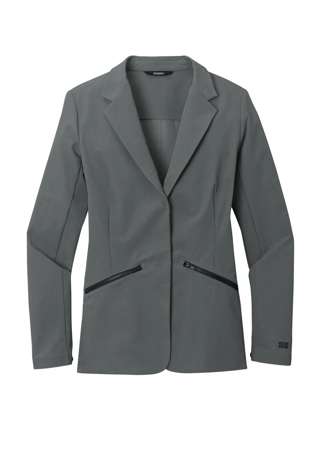 OGIO Women's Fusion Blazer LOG824 Tarmac Grey