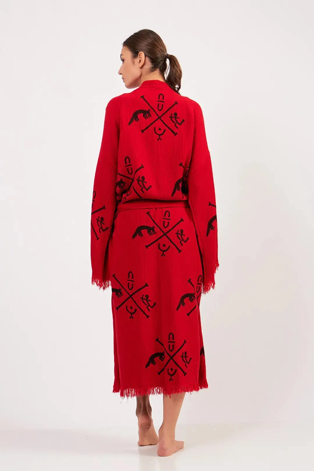 Organic Cotton Kimono, Christmas Gift for Women