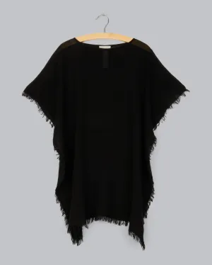 Organic Cotton Stretch Jersey Poncho